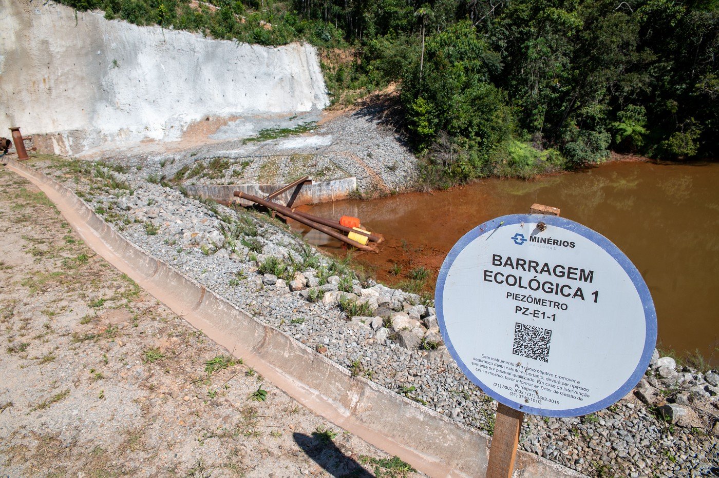 Atual estágio de desativação de barragens é tema de audiência 1 Barragens, como a Vargem Grande, em Rio Acima, voltam a ser tema da Comissão de Meio Ambiente - Arquivo ALMG