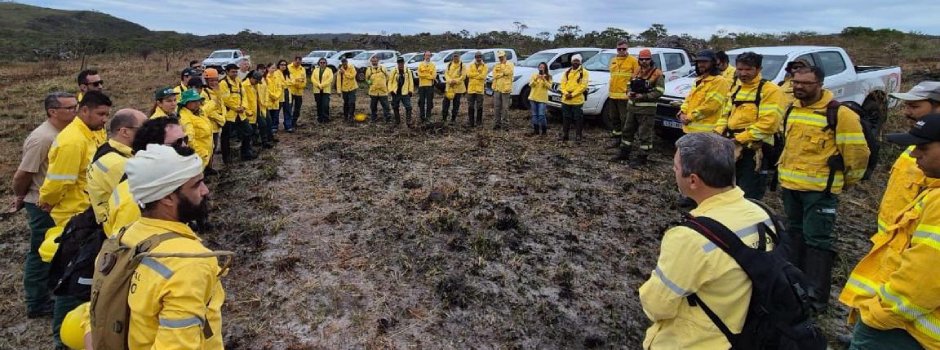 Capacitação em queima prescrita reforça prevenção a incêndios florestais em Minas Gerais 1 A iniciativa marca mais um passo na formação de agentes preparados para lidar com os desafios das mudanças climáticas e da conservação
