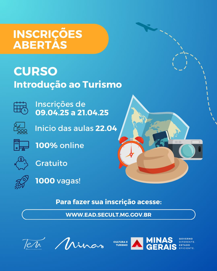 Secretaria de Cultura abre mil vagas para curso gratuito de Introdução ao Turismo com início em abril de 2025 1 image 87