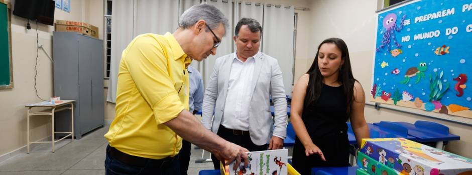 Governador vistoria escola municipal beneficiada pelo Projeto Mãos Dadas e Centro de Especialidades Médicas em Piracema 4 Governador vistoria escola municipal beneficiada pelo Projeto Mãos Dadas e Centro de Especialidades Médicas em Piracema