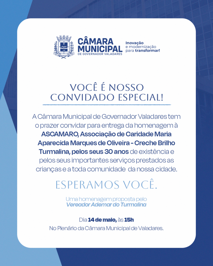 Câmara Municipal realiza homenagem à Creche Brilho de Turmalina pelos 30 anos de fundação 1 image 65