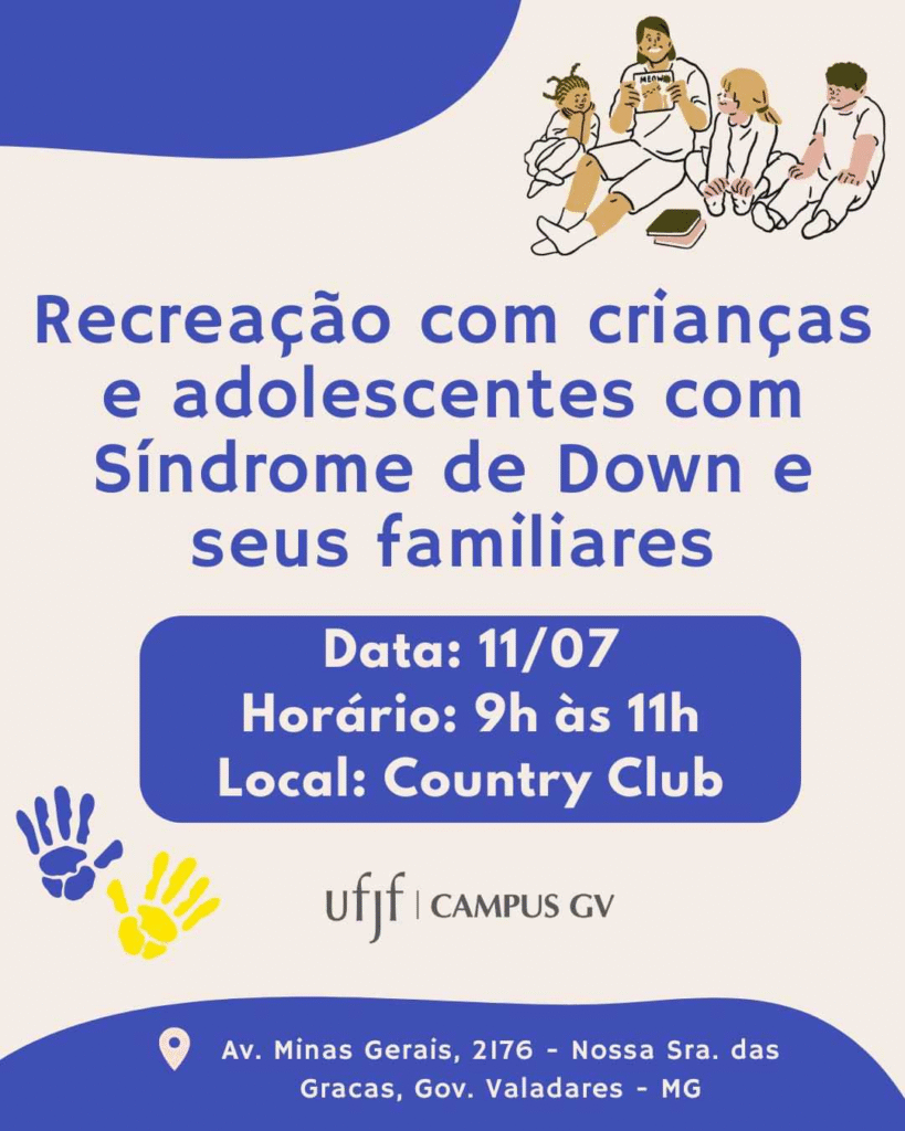 UFJF/GV realiza manhã recreativa para crianças e adolescentes com síndrome de Down e familiares 1 image 77