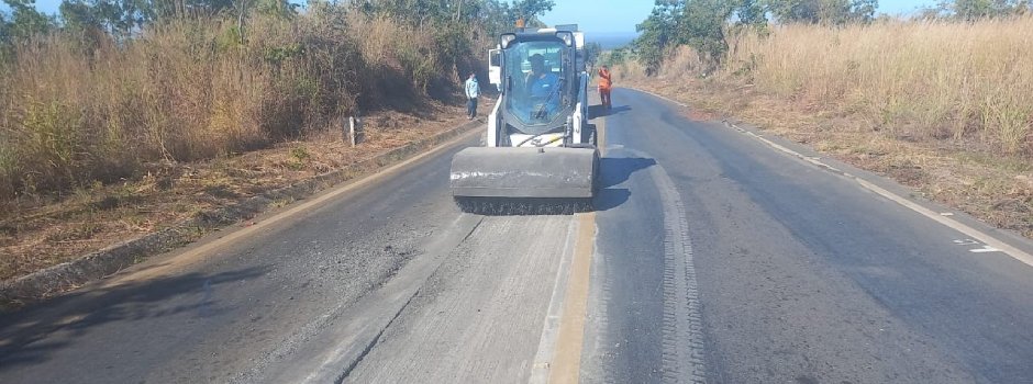 Recuperada rodovia estratégica no Noroeste de Minas