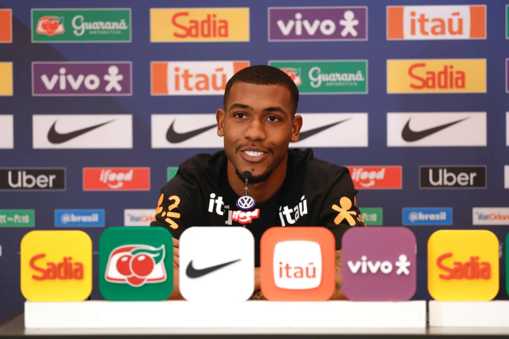 Rayan foi poupado de parte do primeiro treino da Seleção nos Estados Unidos