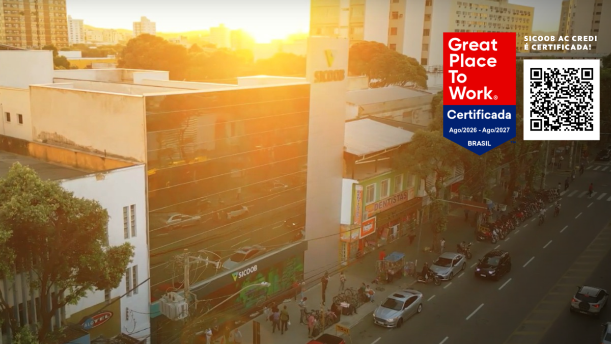 Sicoob AC Credi recebe certificação GPTW e reforça evolução da cultura organizacional 1 Sicoob AC Credi é certificada pelo GPTW