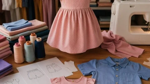 Novo curso do Sistema Faemg Senar ensina a confeccionar roupas infantis 