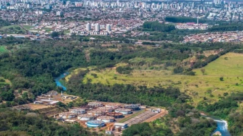 Nova Estação de Tratamento de Esgoto em Uberlândia 2 Nova Estação de Tratamento de Esgoto em Uberlândia
