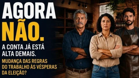 Comércio, serviços e turismo fazem apelo para que PEC do fim da escala 6×1 não seja votada antes das eleições  