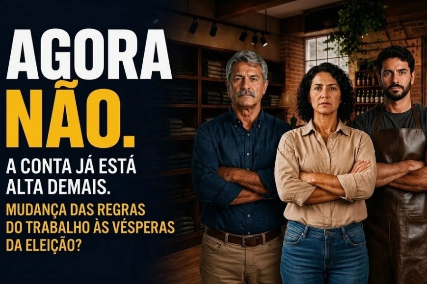 Comércio, serviços e turismo fazem apelo para que PEC do fim da escala 6×1 não seja votada antes das eleições 