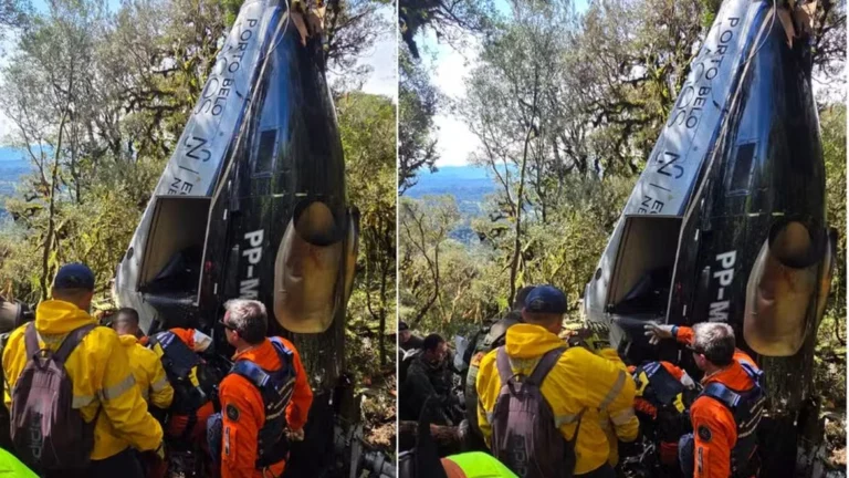 Corpos de vítimas de queda de helicóptero em SC são liberados. Rick será velado nesta quinta, em SP 2 helicoptero-queda-urubici-sc_copy